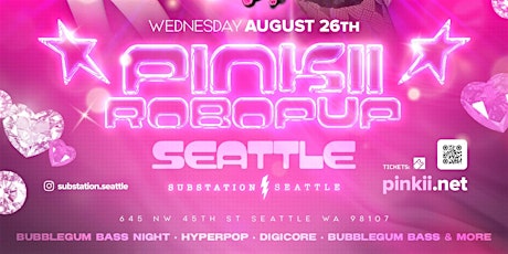 PiNKII, Robopup, Nitrah Neon, Blood Code at Substation