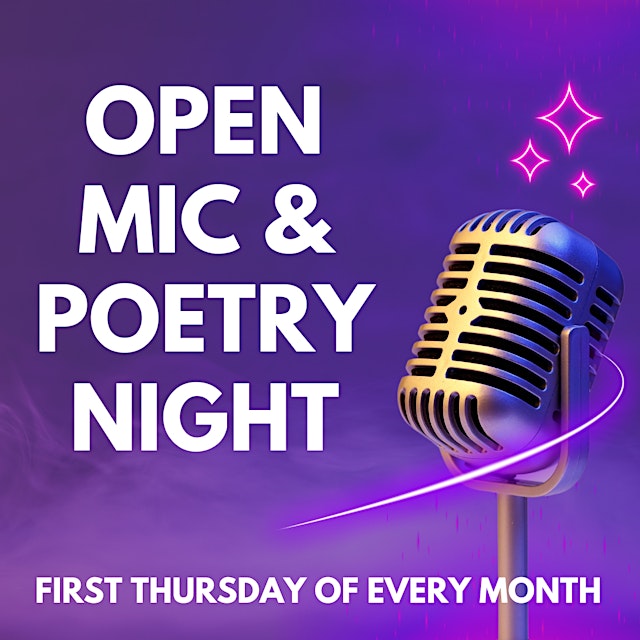 Image principale de Open Mic & Poetry Night