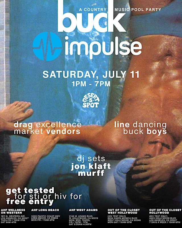 Image principale de Impulse x Buck Rooftop Pool Party