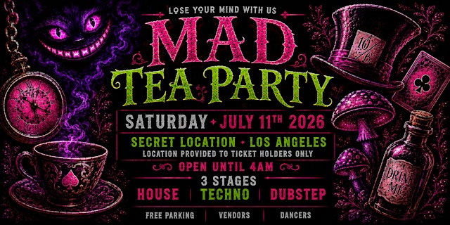 MAD TEA PARTY RAVE + AFTER HOURS primary image