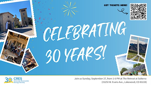 Image principale de CRES 30th Anniversary Celebration