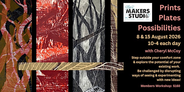 Image principale de Prints Plates Possibilities - with Cheryl McCoy - 8 and 15 August