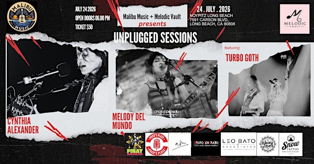 Image principale de Unplugged Sessions with Cynthia & Melody