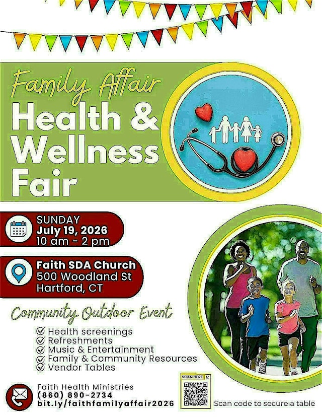 Imagem principal do evento Community Health Fair July 19, 2026 10:00 am to 2pm