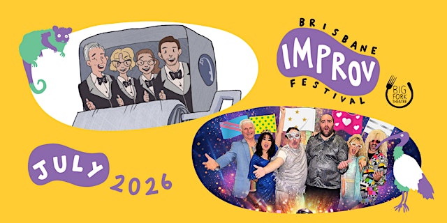 John Comedy's Dream Factory + Improvision | Brisbane Improv Festival 2026 primary image