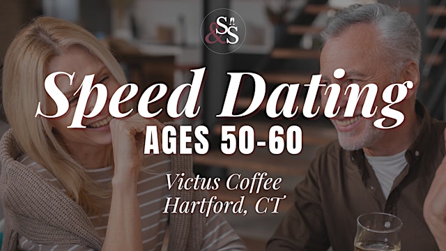 Image principale de Coffee Date Speed Dating Ages 50-60 in Hartford, CT at Victus Coffee