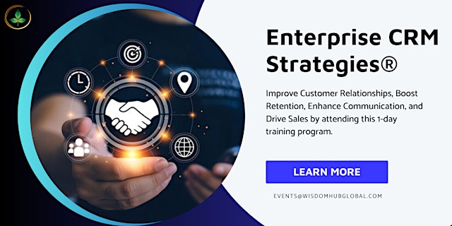 Image principale de Enterprise CRM Strategies® Expert-led 1 Day Workshop in Cleveland, OH