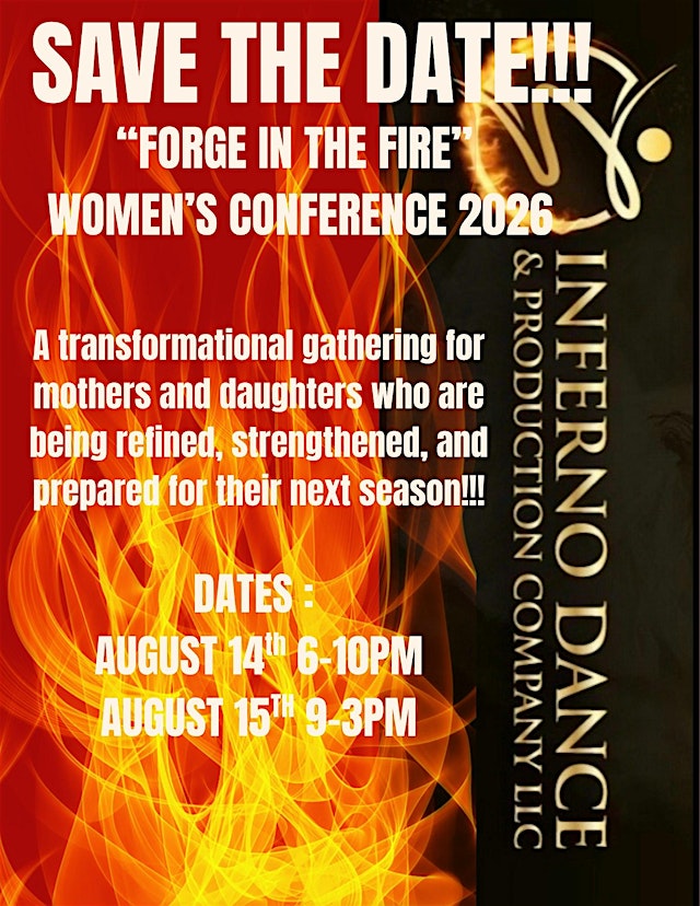 Hauptbild für LaShaunda Washington's Women's Conference "Forge In Fire"