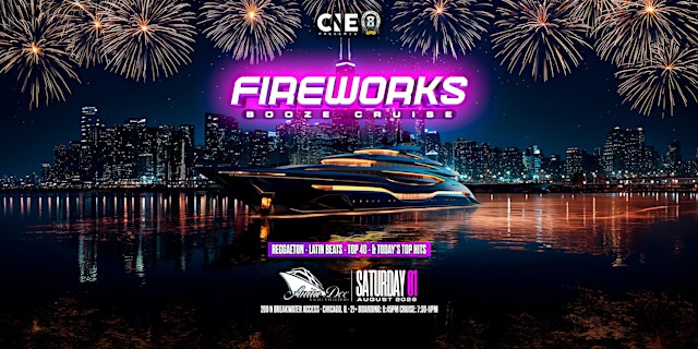 Reggaeton Fireworks Booze Cruise primary image