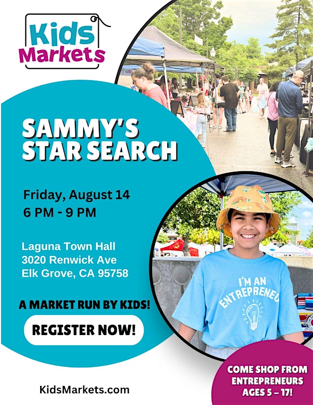 Image principale de Kids Markets at Sammy's Star Search