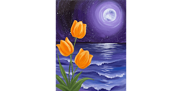 Primaire afbeelding van Tulip Tides - Paint and Sip in Houston | Classpop!™
