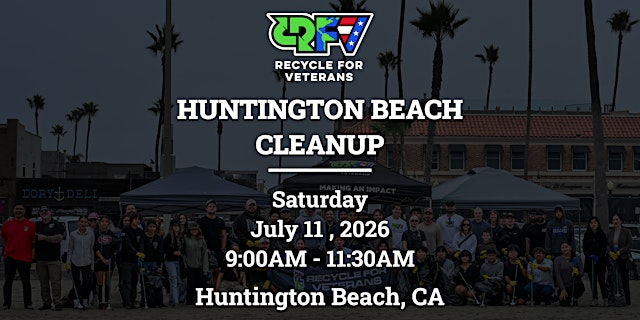 Imagen principal de Huntington Beach Cleanup with Veterans!