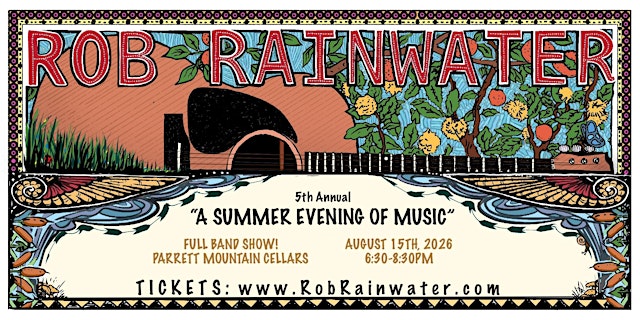 Image principale de A Summer Evening of Music with Rob Rainwater