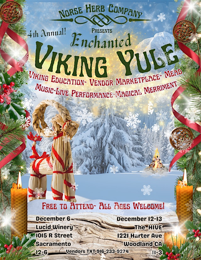 Enchanted Viking Yule WOODLAND at the HIVE primary image