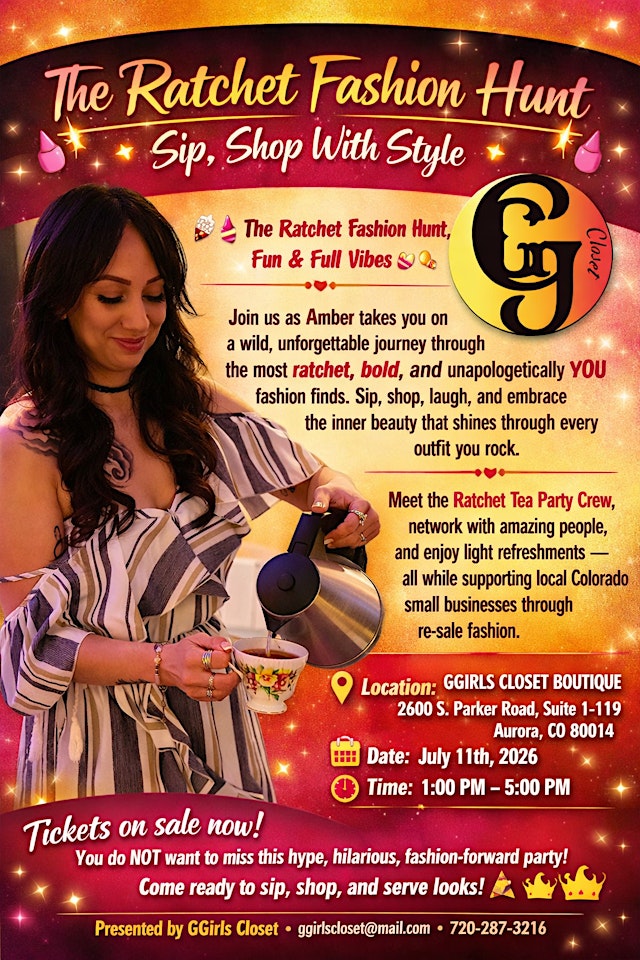 Image principale de The Ratchet Fashion Hunt — Sip, Shop With Style