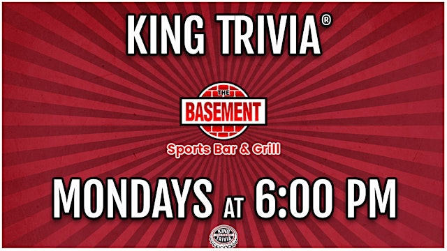 Image principale de Trivia Night at The Basement Sports Bar & Gril
