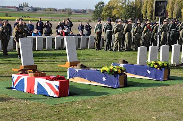 VOORDRACHT: 100 jaar later – Nog steeds WO1-soldaten gevonden en begraven primary image