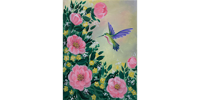 Primaire afbeelding van Whispering Wings - Paint and Sip in Houston | Classpop!™