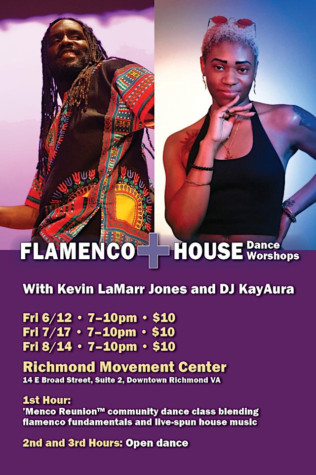 Primaire afbeelding van Flamenco + House Dance Workshop RVA