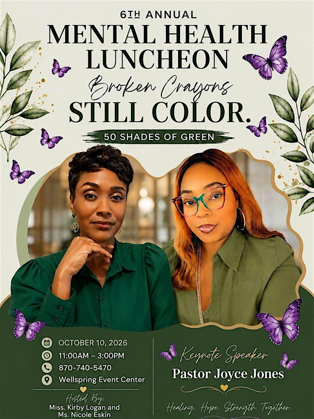 Image principale de 6th Annual Broken Yet Beautifully Made Mental Health Luncheon