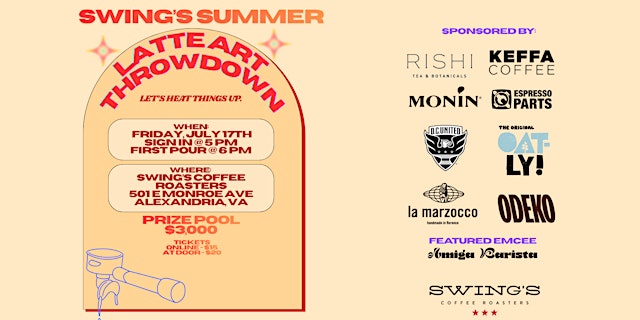 Image principale de Swing's Annual Latte Art Throwdown