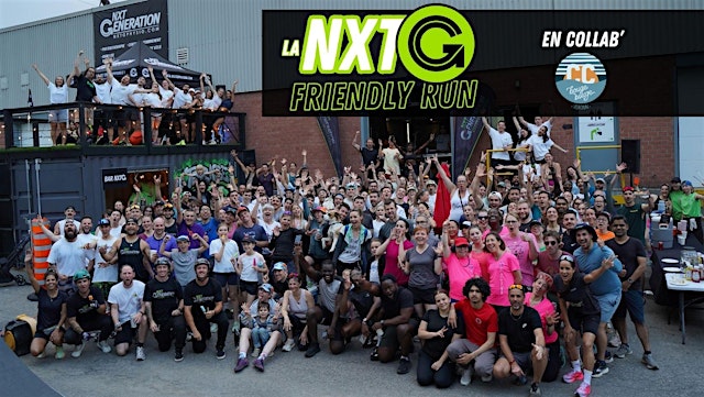 Image principale de 5k NxtG Friendly Run - by NxtG PHYSIO & CC BougeBouge Verdun
