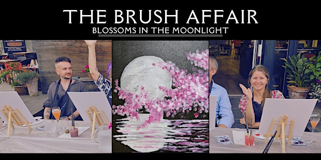 Primaire afbeelding van Sip & Paint at BLOOMS - Blossoms in the moonlight