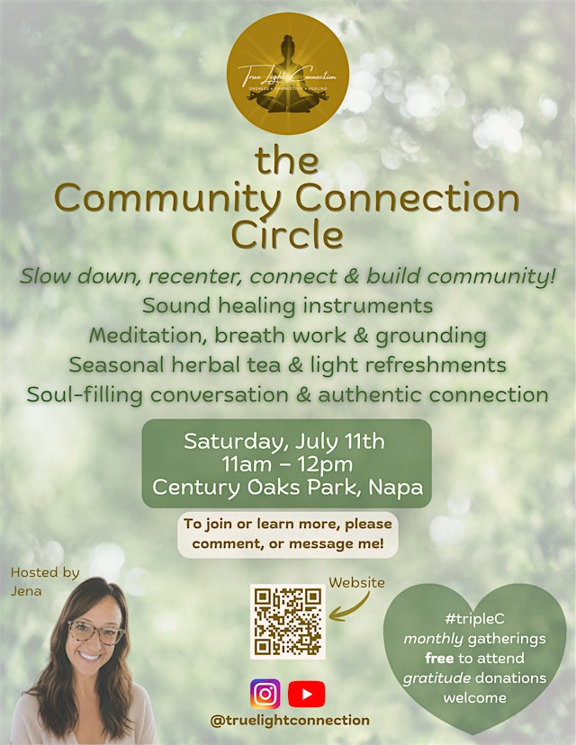 Community Connection Circle (#tripleC)! primary image
