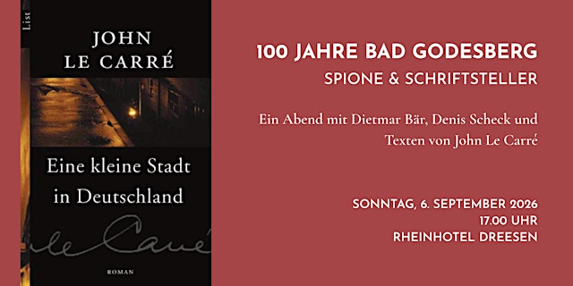 Image principale de 100 Jahre Bad Godesberg: Spione & Schriftsteller