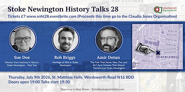 Image principale de Stoke Newington History Talks 28