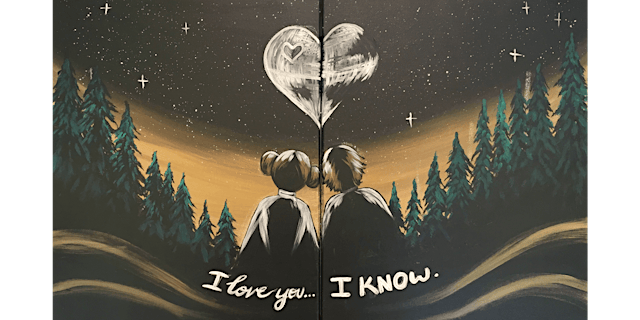 Image principale de I Love You, I Know Date Night - Paint and Sip in Cincinnati | Classpop!™