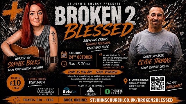 Primaire afbeelding van Broken 2 Blessed: A Day of Healing, Freedom and Restoration