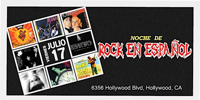 Noche de Rock en Español: De los grandes clásicos del Rock primary image