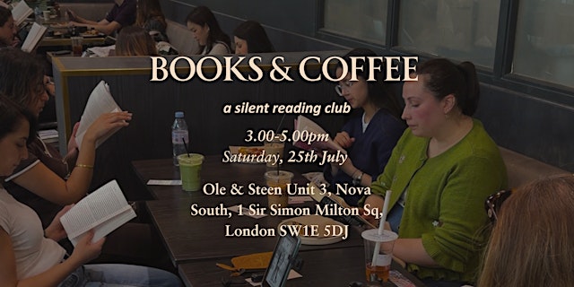 Image principale de Books & Coffee (Silent Reading Club)