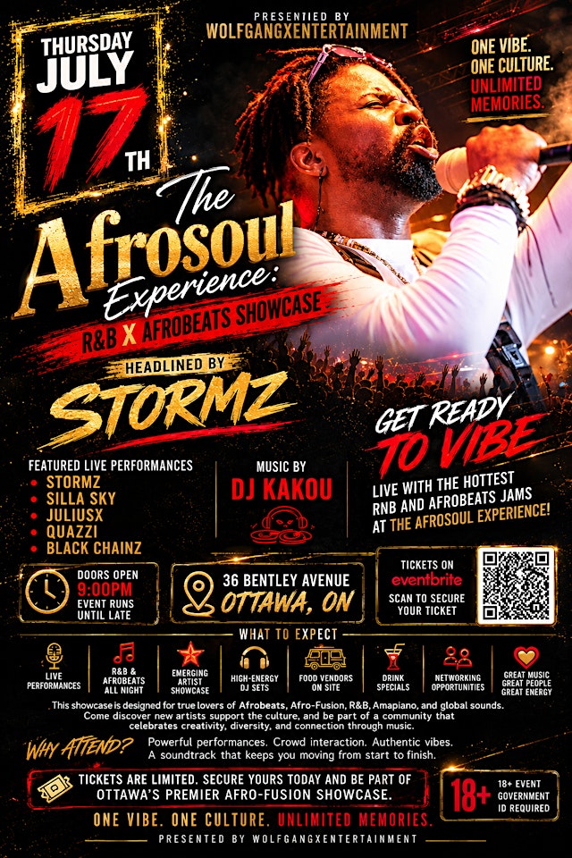 Image principale de THE AFROSOUL EXPERIENCE : RNB X AFROBEATS