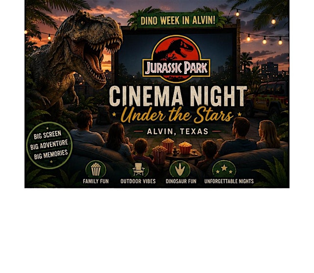 Image principale de Cinema Nights in Alvin: Jurassic World Dominion