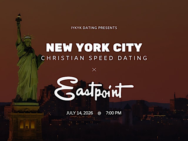 Imagem principal do evento ✝️New York City Christian Speed Dating | IYKYK Dating | 20s-30s | 7/14/26