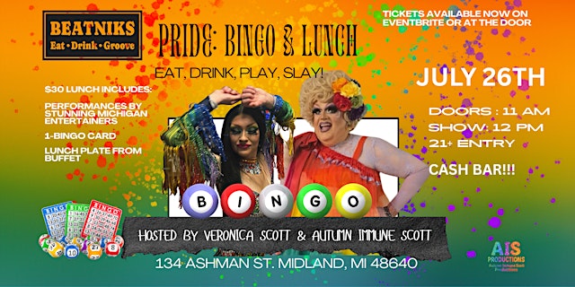 Beatniks PRIDE Bingo & Lunch primary image