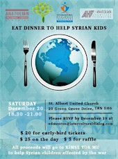 Eat Dinner to Help Syrian Kids primary image
