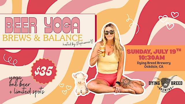 Hauptbild für Beer Yoga at Dying Breed Brewing
