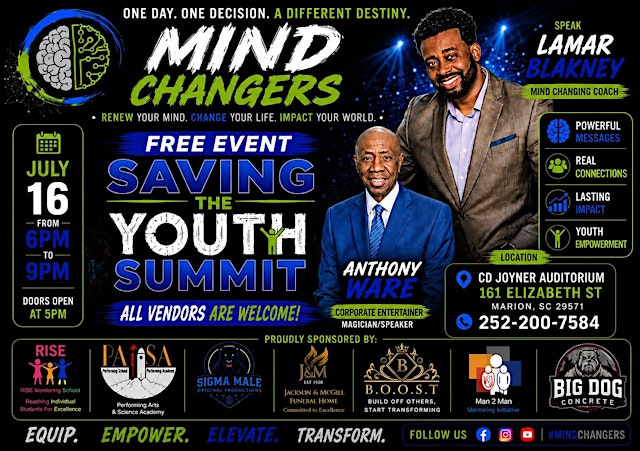 Image principale de SAVING THE YOUTH SUMMIT