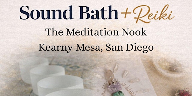 Sound Bath + Reiki San Diego primary image