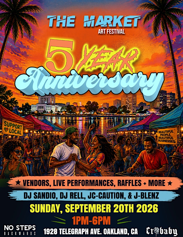 Imagen principal de The Market Arts Festival - 5 Year Anniversary!