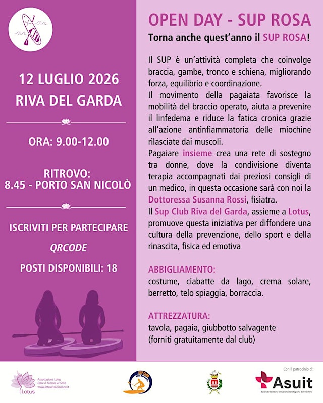 Image principale de OPEN DAY - SUP ROSA!