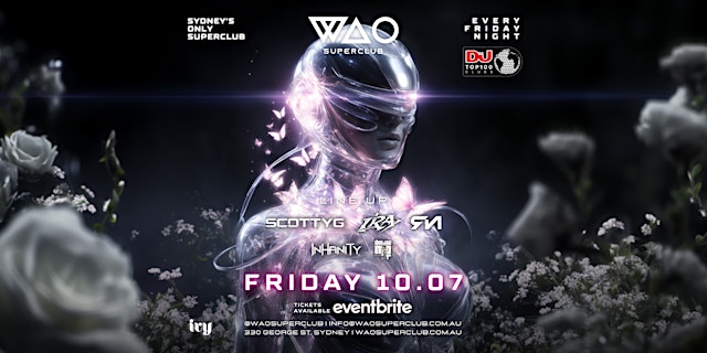Imagen principal de FRI 10 JULY - WAO SUPERCLUB @ IVY