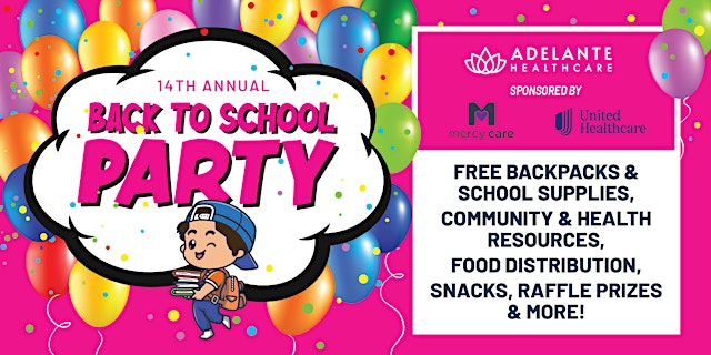 Image principale de Back to School Event in Goodyear - FREE BACKPACKS & SUPPLIES