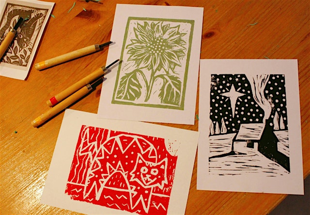Primaire afbeelding van Linocut printmaking workshop
