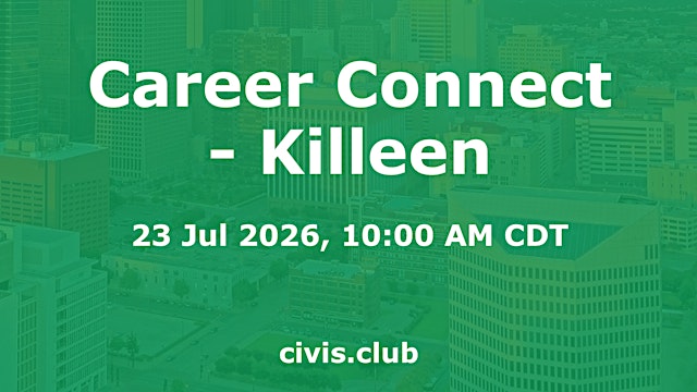 Career Connect - Killeen primary image