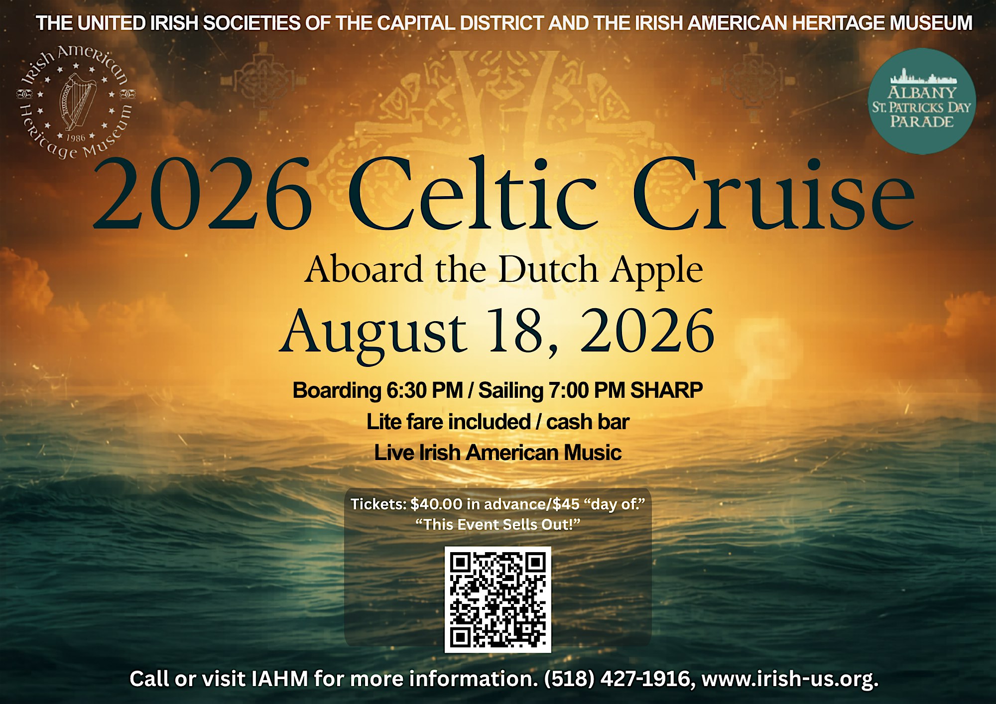 2026 Celtic Cruise on the Hudson