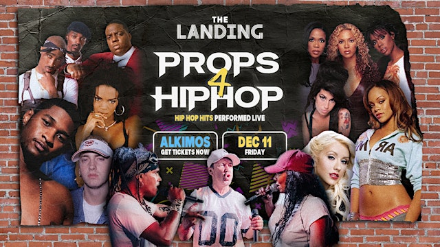 LIVE! Old Skool Hip Hop and R&B party @ The Landing primary image
